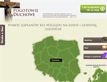 Tablet Screenshot of pogotowieduchowe.pl